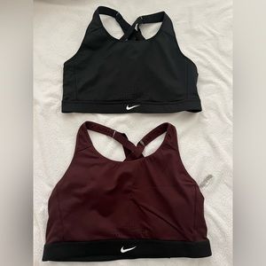 Womens Nike XL crossback high neck sports bra 2 for $25